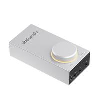 FIIO GIGAS1 AB klasės didelės galios ausinių stiprintuvas, diskretus tranzistorinis dizainas, 4600mW subalansuota išėjimo galia, 4,4 mm/3,5 mm sidabras