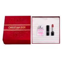 Dior Miss Dior Blooming Bouquet Eau De Toilette  With Rouge Dior Set Perfume 30ml+Lipstick 720 Velvet