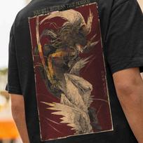 Malenia Elden Ring T-Shirt: Soulsborne Streetwear for Gamers M brown