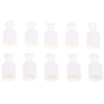 10Pcs PP Male Female Luer Lock Integrated Plug Adapter Air Valve Pipe Dispensing Glue Syringe Barrel Fitting Connector End Caps