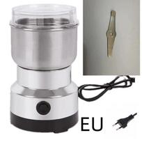 Multipurpose Electric Coffee Bean Grinding Tool Stainless Steel Milling Machine For Seeds Spices Herbs Nuts Coffee Grinder 1Pc EU Plug 2 blade