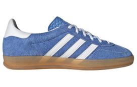 Adidas Originals Gazelle Indoor Suede Madingi Laisvalaikio Žemi Skate Batai Unisex Mėlyni Balti Rudi HQ8717 43⅓ gray