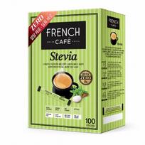 NAMYANG Prancūziškos kavinės Stevijos kavos mišinys 20 / 100 maišelių (Originalas / Be kofeino) Stevia – 100 Sticks