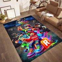 Roblox 68 Floor Rug Office Rug Suitable for Dormitory Living Rooms Dining Room Playrooms Antislip Carpet Office home decor 100cmx120cm