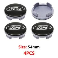 4 vnt. 54 mm automobilio ratlankio centriniai dangteliai Ford Focus Mondeo Mustang Fiesta Kuga MK2 Everest Escape MK3 MK4 priedams