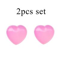 Transparent Color-Chaging Heart Squishy Fidget Toy Love Heart Stress Relief Squeeze Ball Anti Anxiety Squeeze Toys Party Favor