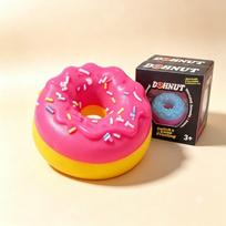 Tpr Flour Filled Egg Donut Squishy Stress Cube, Soft Squeeze Anti-Anxiety Fidget Toy, Portable Relief Gift For Adult Adhd Office