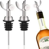 304 nerūdijančio plieno alyvuogių aliejaus kamščio dangtelio dozatoriaus snapelis padažui actui automatiškai atidaromas pilstymo antgalis vyno alkoholio butelio kamštis