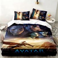 Avatar 3pc set Perfect for bedroom use Comfortable bedding set includes a duvet cover and two pillowcases Ideal birthday or Christmas gift 180cmx210cm