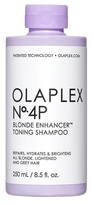 OLAPLEX Nr. 4P Blonde Enhancer tonējošais šampūns matu spilgtumam, 250 ml