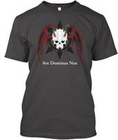 Ave Dominus Nox  Made in the USA Size S to 5XL Unisex T-Shirt XL black