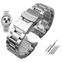 20mm 22mm Universalus lenktas vyriškas laikrodžio dirželis Casio EFV-540 500 510 EQB-501 EFR-303 laikrodžiams, tvirtas nerūdijančio plieno dirželis, metalinė laikrodžio grandinėlė 22mm gray