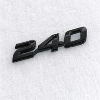 1 vnt. ABS Automobilio Šoninio Sparno Ženklelis Bagažinės Lipdukas  200 240 Hiace CHR Rav4 Yaris Auris Avensis Camry Harrier GR Priedams black