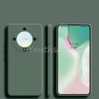 For Honor Magic 8 Lite Liquid Silicone Case Honor Magic 8 Lite Cover Funda Coque Soft TPU Phone Bumper Honor Magic 8 Lite HONOR Magic8 Lite blue