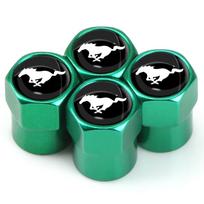 4Pcs Car Valve Caps Wheel Tires Air Tyre Stem Protective Cover For Mustang Explorer FIESTA Focus Shelby GT350 Kuga Fusion