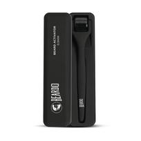 Beardo Beard Activator Derma Roller For Men, 540 - 0.5Mm Chromium Needles, Stimulates Hair Growth | Follicles Activation | No Patchy Beard With Hai black