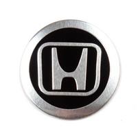 3D Metalinis Automobilio Lipdukas Apvalus Decal Lipdukai Dekoratyvinis Ženklelis Honda Mugen Power Civic Accords CRV Hrv Jazz CBR VTEC VFR Odyssey gray