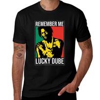 Remember Me Lucky Dube Tshirt Outdoor Sports Lightweight Tee M brown