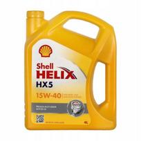Variklio alyva Shell Helix HX5 15W40, 4 l, benzininiams ir dyzeliniams varikliams
