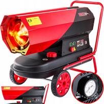 Dyzelinis oro šildytuvas 40 kW su termostatu ir LCD ekranu