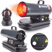 Dyzelinis oro šildytuvas 20 kW su termostatu ir LCD ekranu