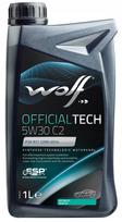 Variklio alyva WOLF OFFICIALTECH 5W30 C2, 1 l
