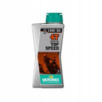 Variklio alyva MOTOREX Top Speed 15W50 4T, 1 l