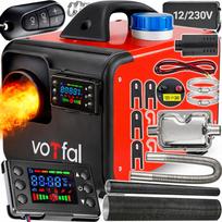 Dyzelinis autonominis šildytuvas WEBASTO, 8 kW, LCD, 12V/230V