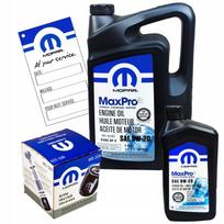Variklio alyva MOPAR 0W20 MaxPro+ 5,9 l ir filtras MOPAR MO339