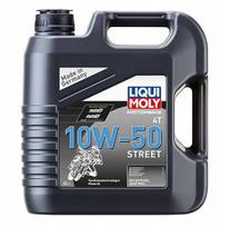 Motociklų variklio alyva 4T 10W-50, 4 l, Street