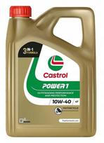 Motociklinė variklio alyva Castrol POWER 1 10W40 4T, pusiau sintetinė, 4 l
