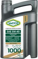 Sintetinis variklio tepalas Yacco VX 1000 LL 5W40, 5 l