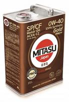 Variklio alyva MITASU GOLD PAO Plus SP/CF 0W-40, 100% sintetinė, 4 l