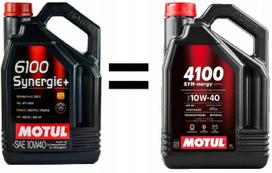 Variklinė alyva Motul 4100 SYN-nergy SPEC 10W40, 4 l