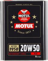 Variklio alyva MOTUL 20W50 2 l, Classic 1950