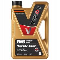 Variklio alyva VENOL SYNTHESIS SPORT SM CF 10W60, 4 l, sportiniams varikliams