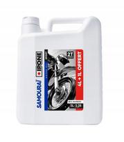 Sintetinis dvitaktis variklinis tepalas IPONE SAMOURAI 2T 4+1 l, tinka KTM, Sherco