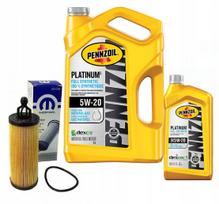 Variklio alyva Pennzoil 5W20 6 l ir filtras MO349, tinka GRAND CHEROKEE, DURANGO, PACIFICA