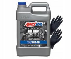 Variklio alyva motociklams 10W40 sintetinė, 3,78 l
