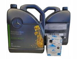 Variklio alyvos ir filtro rinkinys MERCEDES OM642, sintetinis 5W-30, 10 l
