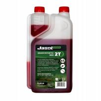 Pusiau sintetinis 1 l motociklų tepalas JASOL, mažai dūmų, Red Cyanobacteria Oil