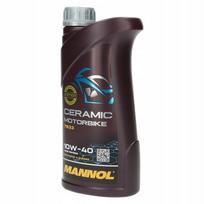 Motociklų variklio alyva Mannol Ceramic 4T 10W-40 1 l, 7833, JASO MA/MA2