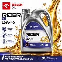 Motociklų alyva ORLEN OIL RIDER 10W-40, 4 l, 4T