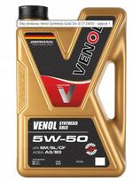 Variklio alyva VENOL SYNTHESIS GOLD SM SL CF 5W50, 1 l