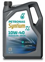 Variklio alyva PETRONAS SYNTIUM X 10W40, 5 l, ACEA A3/B4, API SN