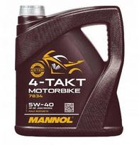 Variklio alyva MANNOL 7834 4T 5W40, 4 l, sintetika