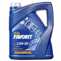 Variklio alyva MANNOL 15W-50 7510, 5 l