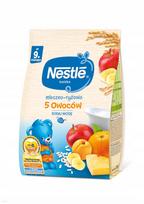 Pieninė ryžių košė su 5 vaisiais NESTLE, 300 g