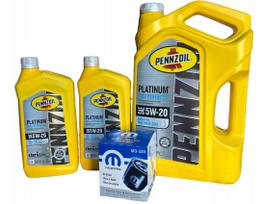 Variklio alyva Pennzoil 5W20 7 l ir filtras Jeep, Dodge 5.7 V8