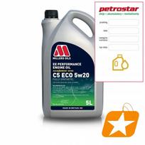 Variklio alyva MILLERS OILS EE PERFORMANCE C5 ECO 5W20, 5 l